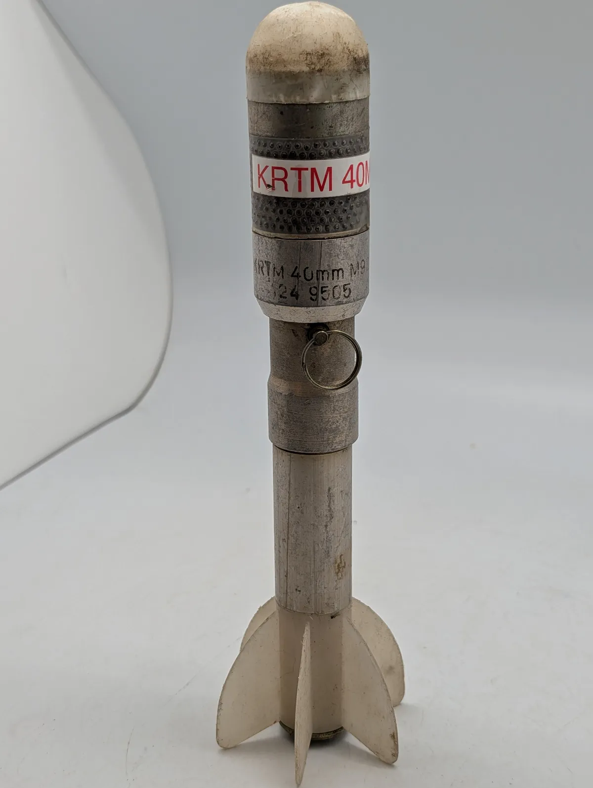 KRTM 40mm M9505 Inert Øvelsesgranat med Finner