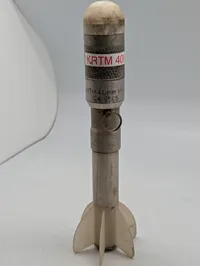 KRTM 40mm M9505 Inert Øvelsesgranat med Finner