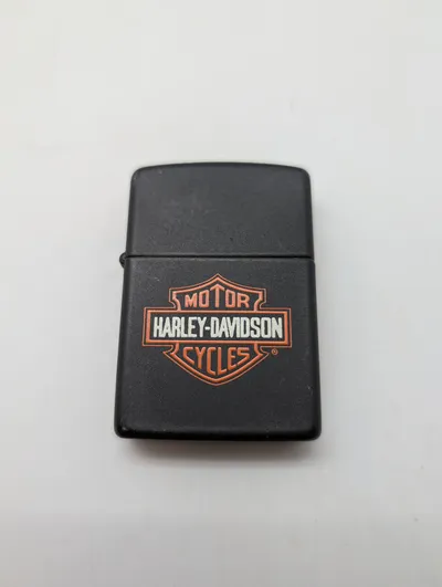 Zippo Harley-Davidson Mat Sort Lighter