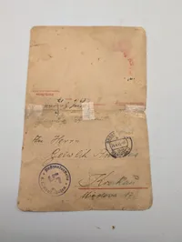 Gross-Rosen koncentrationslejr postkort fra 1943