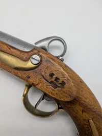 Slesvig-Holstenernes  model 1849 Artilleripistol brugt i Danmark 