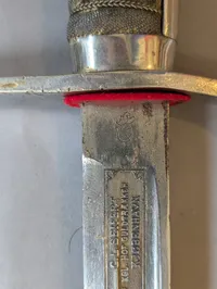 Dansk M/1910 Officersabel for Fodfolket med Skede