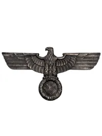 Tysk Reichsadler-vægørn i Aluminium , postwar 