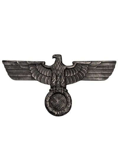 Tysk Reichsadler-vægørn i Aluminium , postwar 