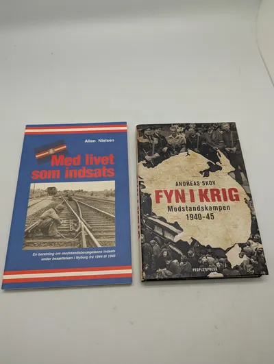 To bøger om den danske modstandskamp af Allan Nielsen og Andreas Skov