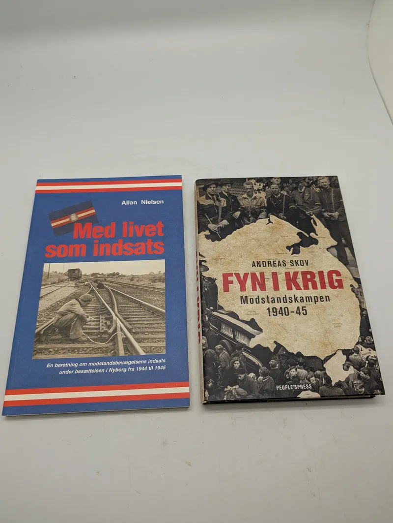 To bøger om den danske modstandskamp af Allan Nielsen og Andreas Skov