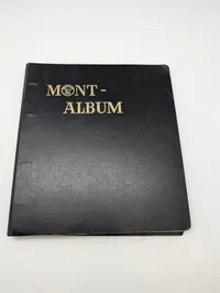 Samling af danske mønter i tre møntalbum