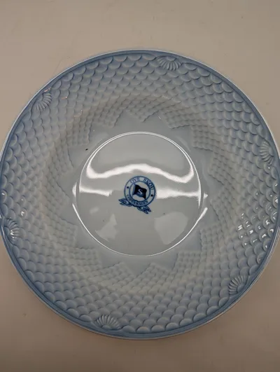 Bing & Grøndahl porcelænstallerken, Ove Skou Rederi