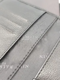 Balmain Paris Gavesæt med Kuglepen og Tegnebog i Læder