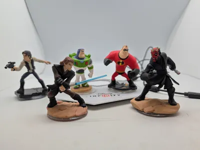 Disney Infinity Figursæt med Anakin Skywalker, Darth Maul og Buzz Lightyear
