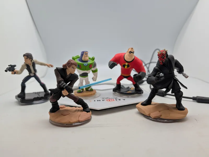 Disney Infinity Figursæt med Anakin Skywalker, Darth Maul og Buzz Lightyear