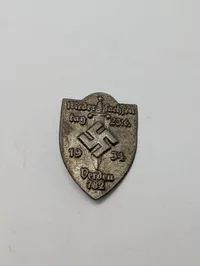 Tysk Niedersachsentag Verden 1934 Tinnie Badge