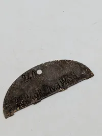 Tysk WWII Erkennungsmarke, 26. Waffen-Grenadier-Division der SS (Hungaria)