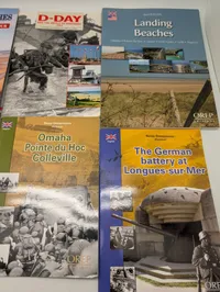 Samling af 6 OREP Editions bøger om D-dag og Normandiet