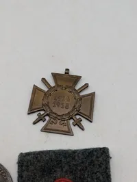 Samling af tyske militæreffekter fra 1. Verdenskrig