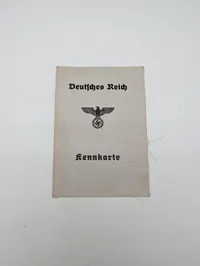 Tysk Kennkarte Identitetskort fra 1940 til Helene Neuber