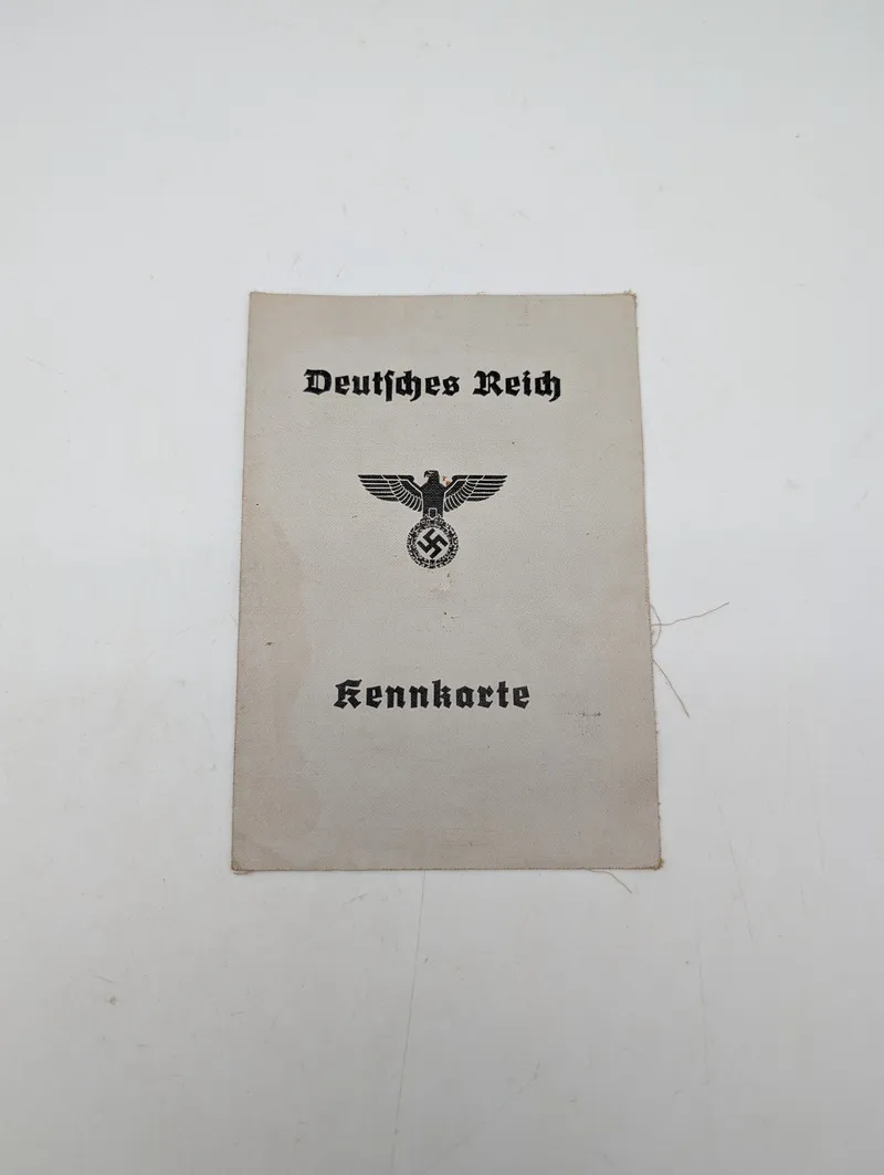 Tysk Kennkarte Identitetskort fra 1940 til Helene Neuber
