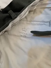 Dansk Forsvaret M/69 Tjenesteuniform med faldskærmsemblemer