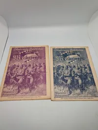 To hæfter af Illustrierte Geschichte des Weltkrieges 1914/15