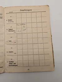 Tysk Kriegsmarine Soldbuch og Wehrmachtsführerschein til Werner Nippes