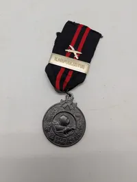 Finsk Vinterkrigs Mindemedalje 1939-1940 med Ilmapuolustus Spænde