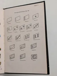 SS Kalender 1945: Lommebog for danske SS-Frivillige, original og komplet 