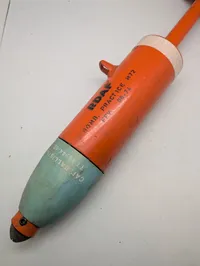 Dansk RDAF FFV M72 Øvelsesbombe