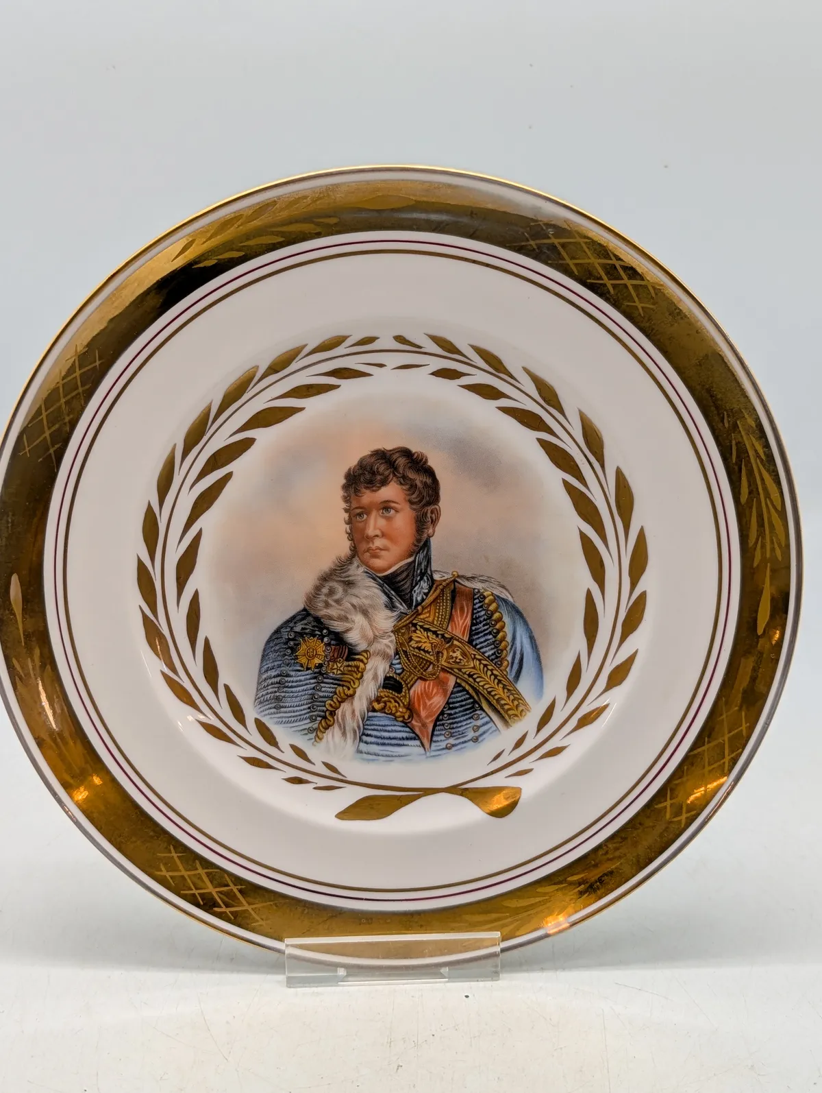 Bing & Grøndahl porcelænstallerken med portræt af Napoleon General 