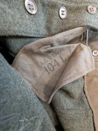 Svensk M/1939-58 Ulduniform med Jakke og Bukser