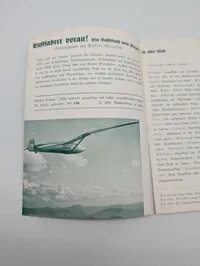 Franckh'sche Verlagshandlung Luftfahrer voran! Reklamehæfte, 1936