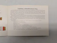 A. Michelsen, Vejledning i ordensdekorationers brug, hæfte