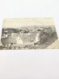 Antique Næstved Postcard, Udsigt fra Møllebakken View