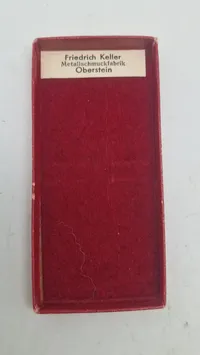 Original medalje 25 år i staten med æske 