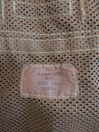 HMAK Kampvest M/05 CQC 2005