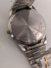 Seiko Two-Tone Stainless Steel Day-Date Quartz Wristwatch