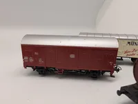 Lot of Five Vintage HO Scale Model Railway Freight Cars