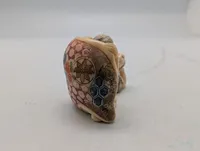 Antik JAPANESE HAND CARVED EROTIC NETSUKE FIGURES EDO / MEIJI PERIODE 