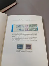 Sir Rowland Hill Ltd. Frimærkesamling: Luftfartens Historie