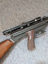 Vintage Gamo 4.5 mm Air Rifle with Scope and Pellets