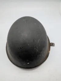 Danish M23 Steel Helmet with Leather Liner and Chinstrap