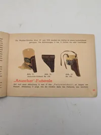 WW2  Walther Polizei-Pistolen Modeller PP og PPK Instruktionsmanual