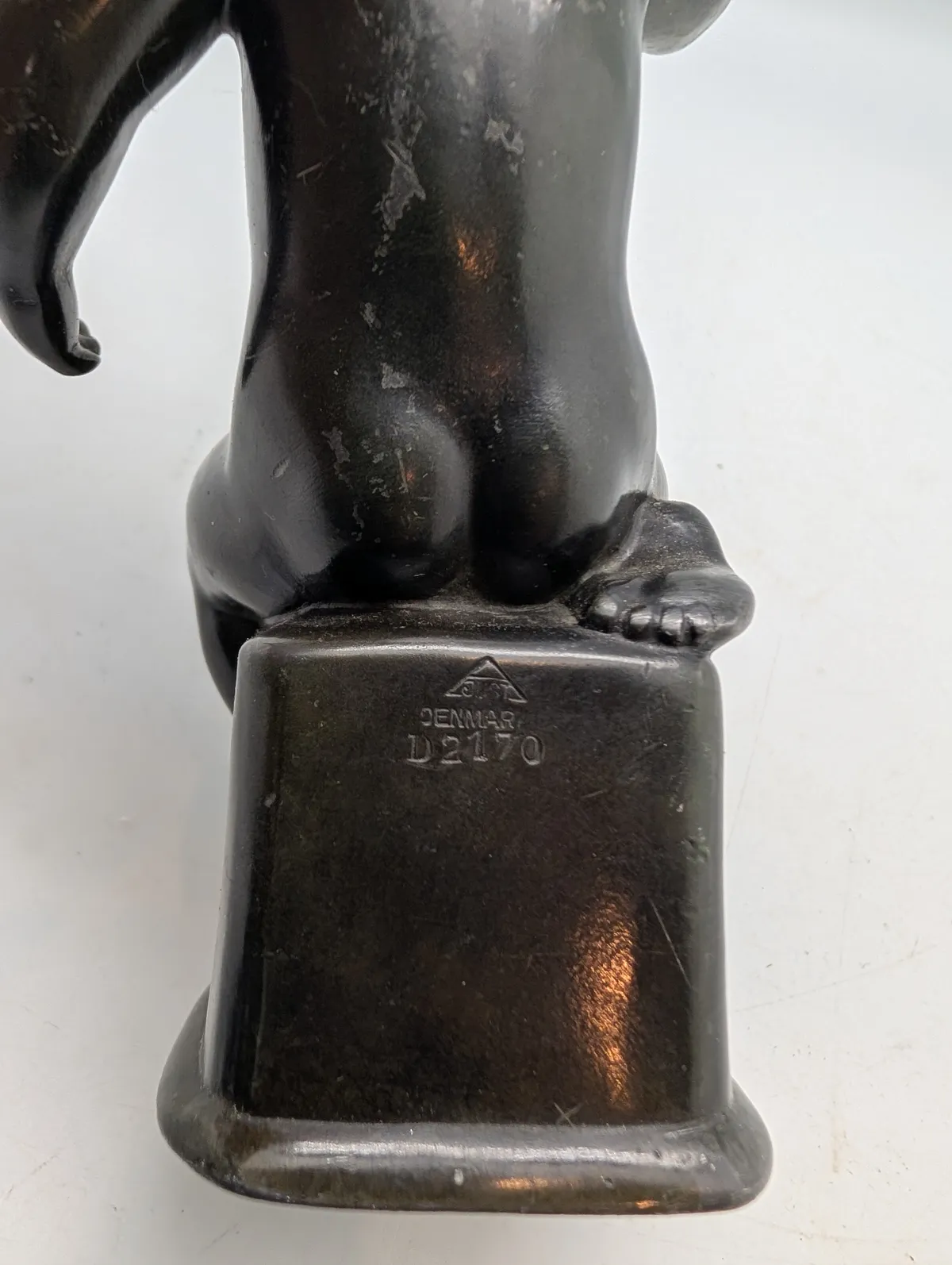 Just Andersen Disko Metal Figur, Drikkende Barn D2170