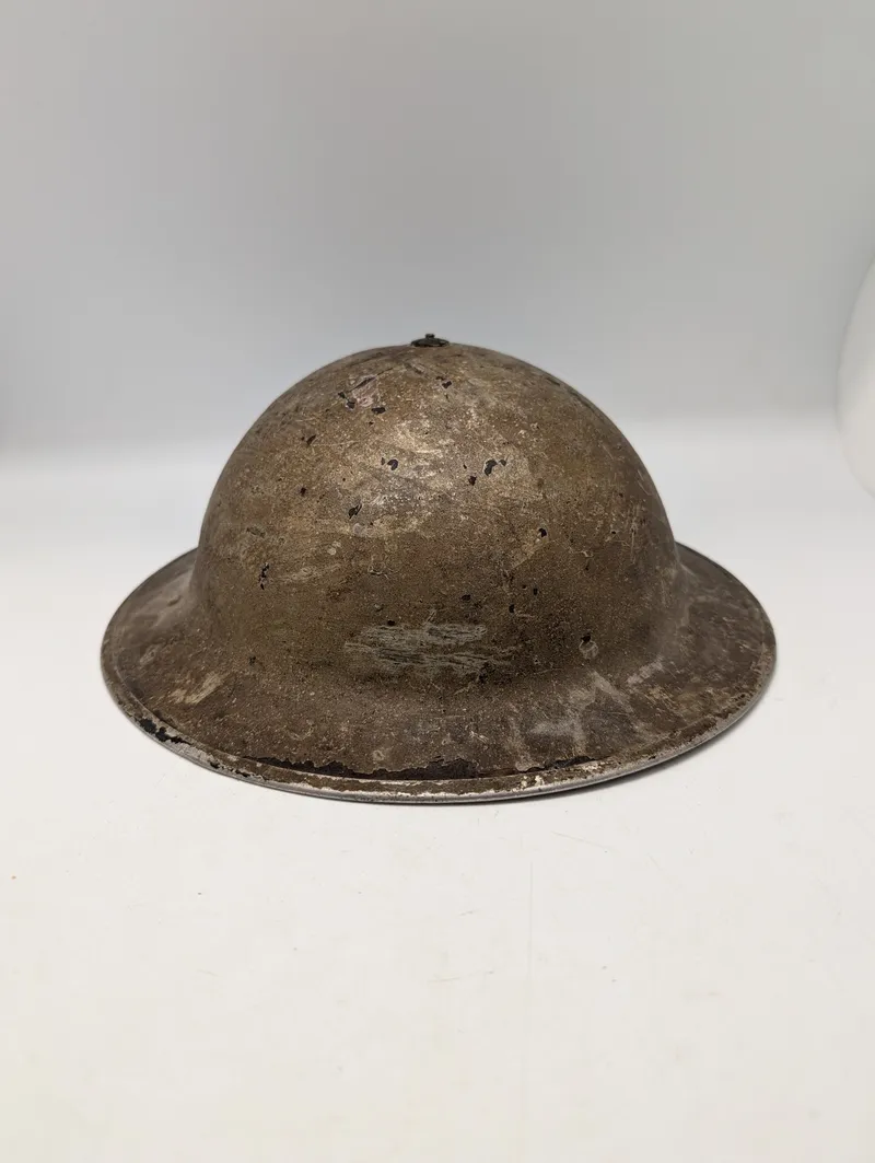 Britisk Brodie Mk II Stålhjelm fra 1939