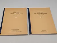 Statens Civile Luftværn 1938-1949, Bind I og II