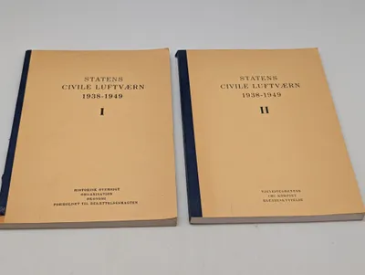 Statens Civile Luftværn 1938-1949, Bind I og II