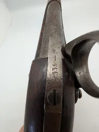  Dansk ringhane pistol model 1848 Kronborg, 2 Dragon regiment 