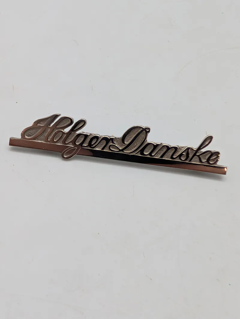 Holger Danske emblem tilhørt Holger Danske modstandsmanden Erling Reck-Magnussen ( “Gustav” fra HD-IIIs 5-mandsråd)