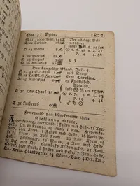Almanak for det Aar efter Christi Fødsel 1822 af H. Chr. Schumacher