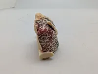 Antik JAPANESE HAND CARVED EROTIC NETSUKE FIGURES EDO / MEIJI PERIODE 