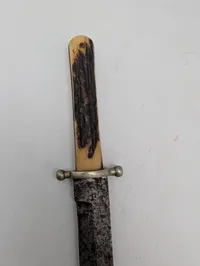 ZAFRILLA ALBACETE Spanish Dagger with Stag Horn Handle Hjembragt af Dansker fra den Spanske borgerkrig 